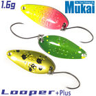 Mukai Looper Plus + 1.6 g 25 mm Trout Spoon assorted colors 