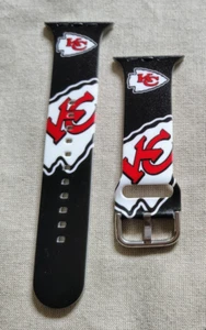 NFL Sports Apple Watch Band 42-49mm | iPhone | Father's Day | Kansas City Chiefs - Picture 1 of 5