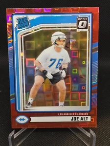 2024 Donruss Joe Alt Rated Rookie Red Pandora Optic Preview Chargers - Picture 1 of 2