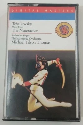 Tchaikovsky The Nutcracker Philharmonia Orchestra Tilson Thomas Cassette Tape - Image 1 of 4