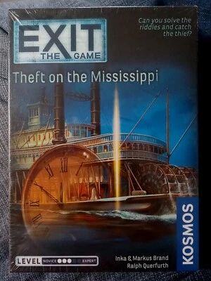 Exit the Game  THEFT ON THE MISSISSIPPI KOSMOS NEW SEALED - Image 1 of 2