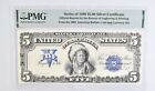 $5 $5.00 Indian Chief 1899 BEP Intaglio Banknote PMG Specimen *0836
