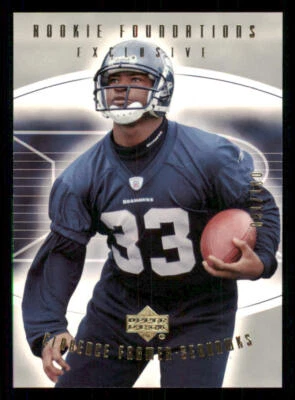 2004 Upper Deck Foundations Exclusive Gold #180 Clarence Farmer /100 - Image 1 of 2