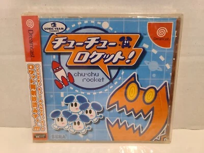 ChuChu Rocket (Sega Dreamcast, 2000) With Stickers Japanese Version US Seller  - Image 1 of 4