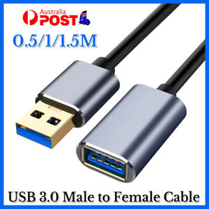 USB 3.0 Speed Extension Cable Male To Female Data Adapter Extention Cord