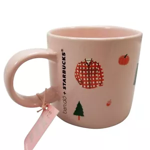 Starbucks + Ban.do Keramik Tasse Pink Cup 2018 Pullover Weather Bando - Bild 1 von 7