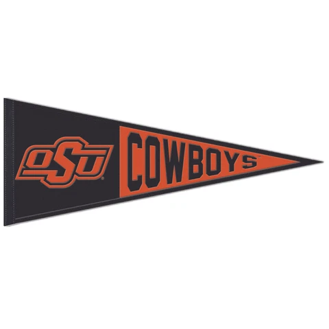 WinCraft Oklahoma State Cowboys 13" x 32" Wool Primary Logo Pennant Cover