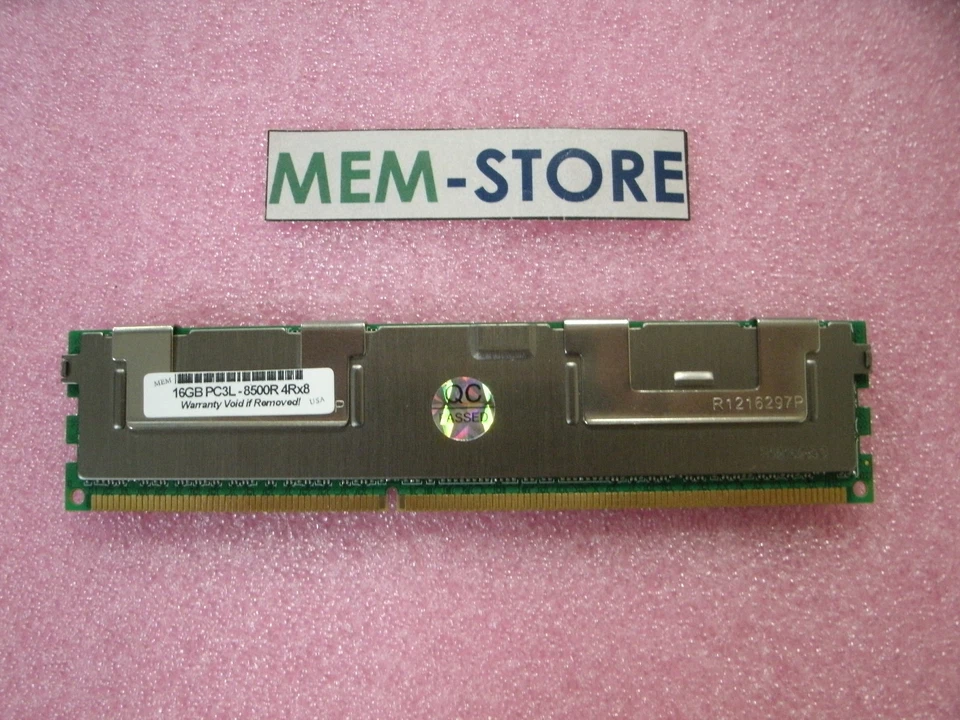 16GB PC3L-8500R 1066MHz 4R Memory Dell PowerEdge M910, R410, R415, R510, R515 - Image 1 of 1