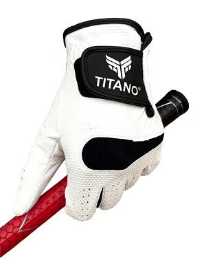 Titano premium Leather Golf Gloves Left Hand, Max durability Golf glove