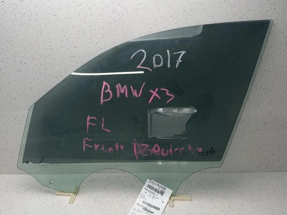 11 12 13 14 15 16 17 BMW X3 Front Door Glass/window BMW Left Foto 1 de 4