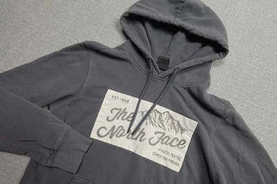 The North Face Hoodie Mens Small Gray Sweatshirt Sweater Hooded Hiking Outdoors - Image 1 of 4