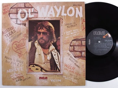 WAYLON JENNINGS Ol' Waylon RCA LP VG+ a - Image 1 of 2