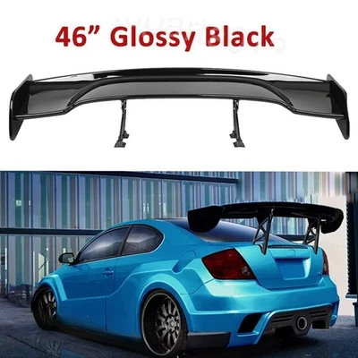 For 2005-2016 Scion TC Black 46” GT-Style Rear Trunk Spoiler Lip Racing Wing Foto 1 de 4