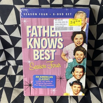 Father Knows Best Season 4 Four DVD Set Robert Young New Sealed - Image 1 of 4