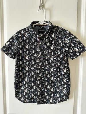 Denim and Flower Boys Button Up Floral Shirt Size 8 128 cm Defect - Image 1 of 4