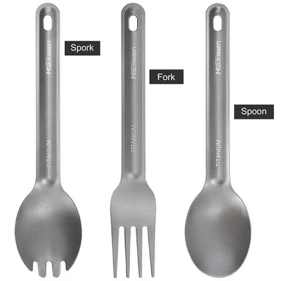 High Quality Hot Sale Etc. Outdoor Camping Camping Spoon Outdoor Spoon Spork 12g - Image 1 of 4