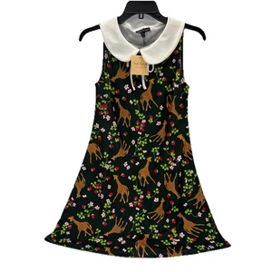 Neu mit Etikett Smak Parlour Minikleid Erdbeere Giraffe XS - Bild 1 von 14