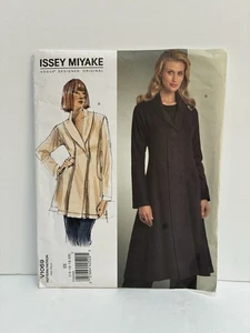 Vogue Designer Issey Miyake Schnittmuster Swing Mantel V1069 EE 14 16 18 20 - Bild 1 von 5