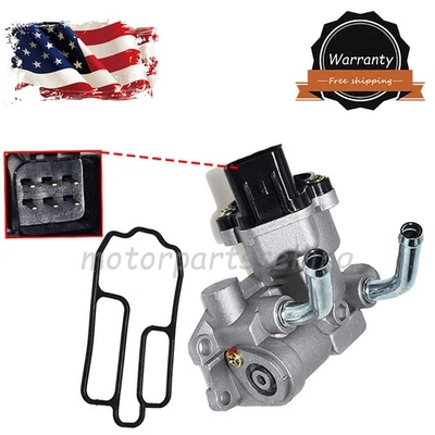 Válvula de control de aire de ralentí para Mitsubishi Mirage L4Cyl 1997-2002 1,5/1,8 L MD614743 Foto 1 de 4