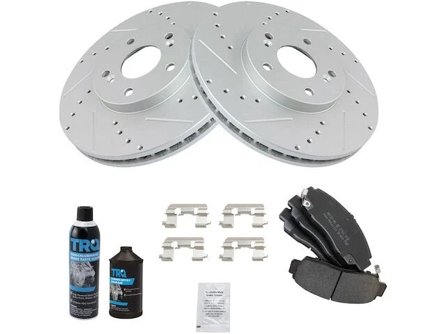 Комплект переднего тормоза и ротора для Acura TSX 2005 2006 2007 WS658BV 2004-2010 годов выпуска - Изображение 1 из 1