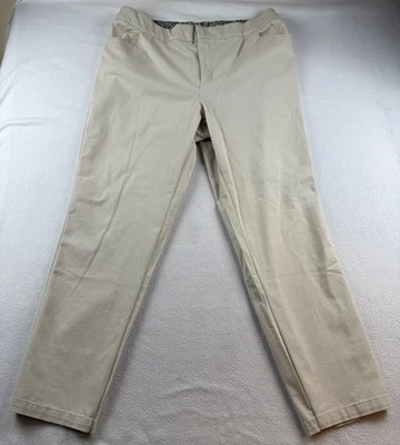 Pantalones para mujer Appleseeds talla 18W beige nuevos sin etiquetas Foto 1 de 4