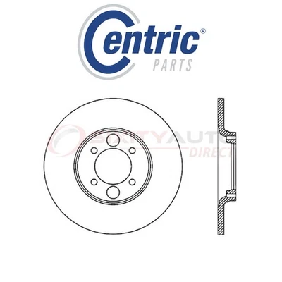 Centric C-TEK Disc Brake Rotor for 1976-1986 Jaguar XJS 5.3L V12 - Kit Set jd Foto 1 de 4