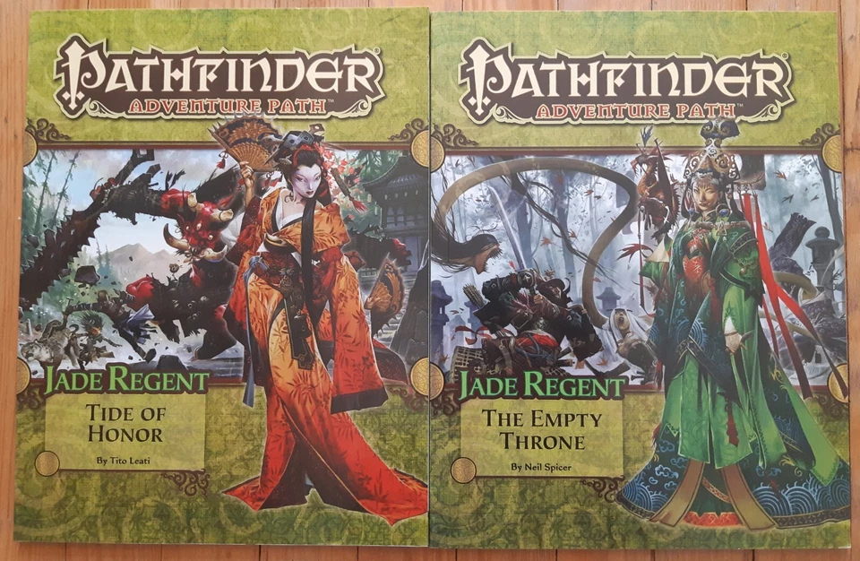 Lot jdr PATHFINDER - Campagne JADE REGENT suppléments 53 et 54 (en VO) - Photo 1/1