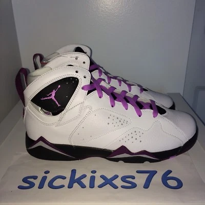 Nike Air Jordan 7 Retro GG 'Fuchsia Glow' Size 8Y-9.5Y/EUR 41-43 [442960 127] - Image 1 of 4
