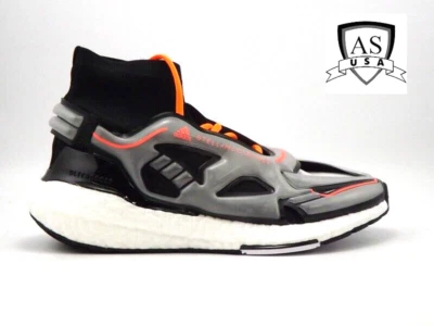 MUJERES Adidas UltraBoost 22 x Stella McCartney Zapatos Talla 8 Negro/Gris GW0206 Foto 1 de 4