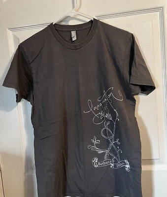 Camiseta IMAGINATION-Bethany Dillon artista de música cristã contemporânea cinza M - Imagem 1 de 4