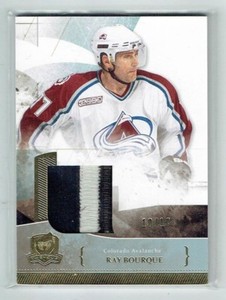 10-11 UD Upper Deck The Cup  Ray Bourque  10/10  Last Card  Patch  HOF