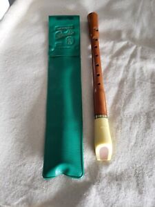 Hohner Studio Recorder Flute green Case 9514 Made in Germany Ships Free