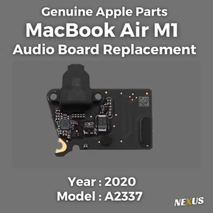Carte audio de remplacement Apple MacBook Air 13" A2337 M1 2020 OEM - Photo 1/1