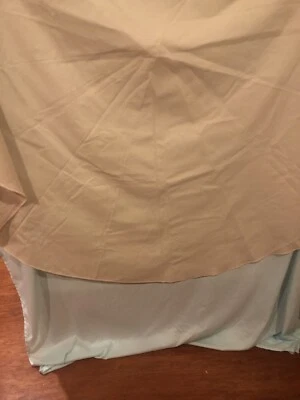 Cream Round Tablecloth  70" in Diameter - Image 1 of 3