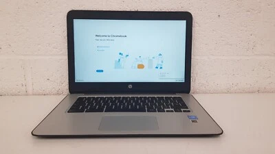 HP Chromebook 14 Inch Laptop Intel processor, 4 GB RAM, 16 GB JOB LOT OF 5 - Image 1 of 4