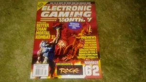 ELECTRONIC GAMING/PRIMAL RAGE 4 PAGE-Atari ORIGINAL ADVERTISING FLYER-L@@K! - Picture 1 of 3