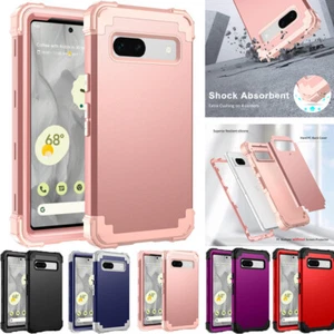 Shockproof Heavy Duty Hard Case Cover For Google Pixel 6a 7 Pro 5 4a 5G 3a XL - Picture 1 of 50