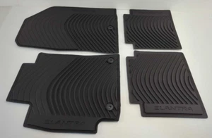 New OEM Genuine Hyundai All Weather Floor Mats 2017-2020 Elantra F2F13-AC001  - Picture 1 of 4