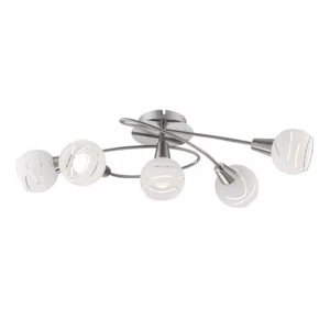 Lampada da Soffitto Luce Sfera di Vetro Faretti Spot Soggiorno Camera Letto - Foto 1 di 3