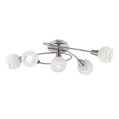 Lampada da Soffitto Luce Sfera di Vetro Faretti Spot Soggiorno Camera Letto - Immagine 1 di 3