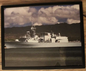 Lockheed Martin HMCS Calgary 30"x24" Photo in Snap Front BACKLIT LED Frame - Picture 1 of 7