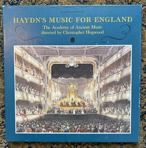 Haydn’s Music For England Academy Of Ancient Music, 2 LP Box Set, NM - Picture 1 of 13