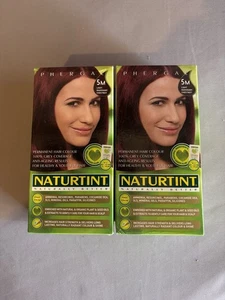 Naturtint Permanent Hair Colour 5m Light Mahogany Chestnut 2-pack - Picture 1 of 4