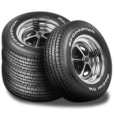 4 BFGoodrich Radial T/A 255/70R15 108S All Season White Letters Tires 400AB - Изображение 1 из 4