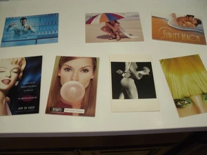 Lote de 7 postales publicitarias vintage, - Imagen 1 de 15