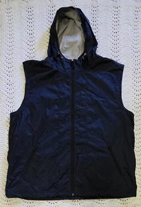 Chaleco tecnológico de colección NOS GAP para hombre talla 2XL azul cremallera completa rompevientos con capucha Gorecorp Y2K - Imagen 1 de 19