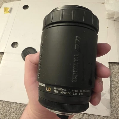 Tamron 70-300mm f/4-5.6 Camera Lens for PENTAX Mount with Caps Japan #723234 - Image 1 of 4