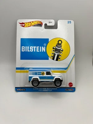 Hot Wheels Bilstein Land Rover Defender 110 Hardtop Car Culture 2/5 Real Riders - Image 1 of 3