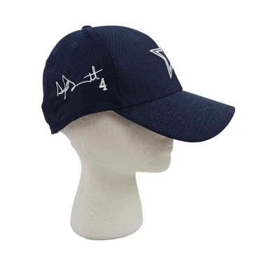 Gorra de béisbol New Era 39Thirty Dak Prescott #4 Dallas Cowboys ajuste flexible azul marino S/M Foto 1 de 4
