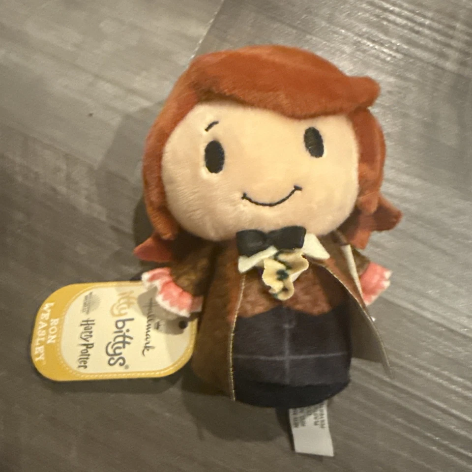 Hallmark Itty Bittys Harry Potter RON WEASLEY Yule Ball 4" Plush NWT  - Image 1 of 1